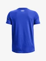 Koszulka chłopięca Under Armour  SPORTSTYLE LOGO SS-BLU
