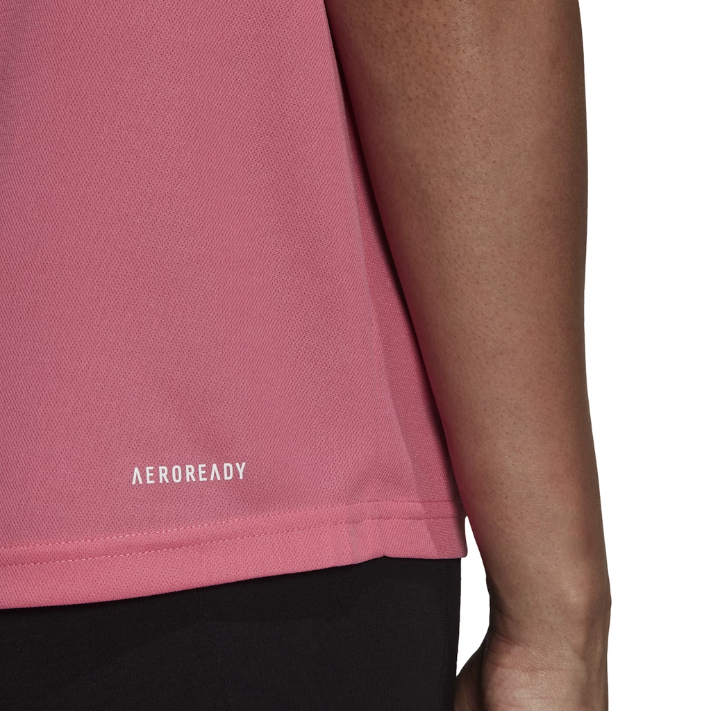 Koszulka damska adidas Aeroready Designed 2 Move Sport Tee Rose Tone
