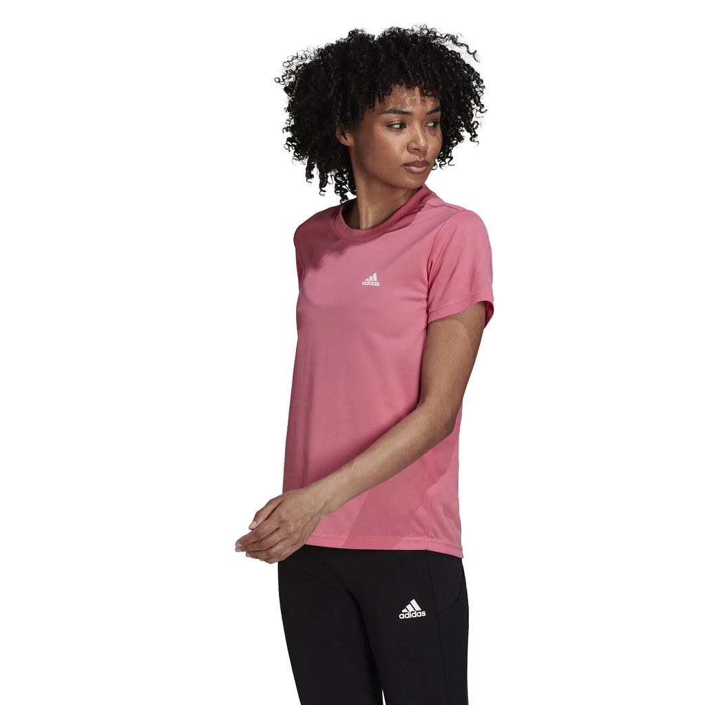 Koszulka damska adidas Aeroready Designed 2 Move Sport Tee Rose Tone