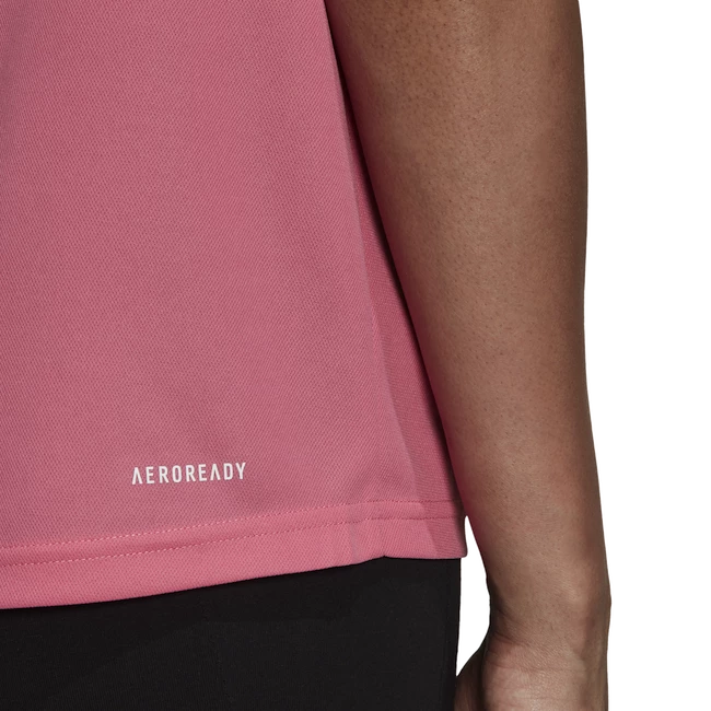 Koszulka damska adidas Aeroready Designed 2 Move Sport Tee Rose Tone