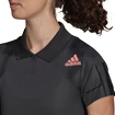 Koszulka damska adidas  Club Graphic Polo Grey