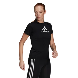 Koszulka damska adidas Primeblue Designed 2 Move Logo Sport Black