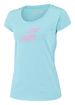 Koszulka damska Babolat  Exercise Flag Tee Women Angel Blue