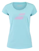 Koszulka damska Babolat  Exercise Flag Tee Women Angel Blue