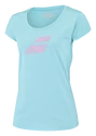 Koszulka damska Babolat  Exercise Flag Tee Women Angel Blue