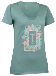 Koszulka damska Babolat  Exercise Message Tee Women Trellis M