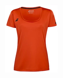 Koszulka damska Babolat Play Cap Sleeve Top Women Fiesta Red