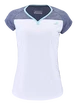 Koszulka damska Babolat  Play Cap Sleeve Top Women White/Blue
