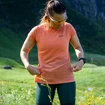 Koszulka damska Bergans  Floyen Wool Tee Orange