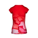 Koszulka damska BIDI BADU  Bella 2.0 Tech V-Neck Tee Red/Orange