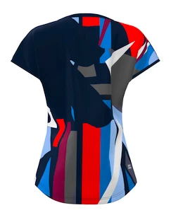 Koszulka damska BIDI BADU  New York 2024 Capsleeve Dark Blue/Red M