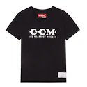 Koszulka damska CCM 125 Anniversary SS Tee Black