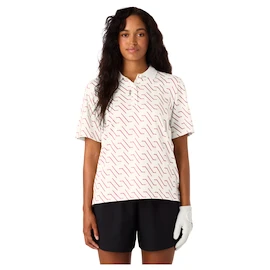Koszulka damska CCM Polo Print Blanc
