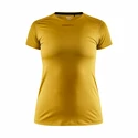 Koszulka damska Craft ADV Essence Slim SS Yellow