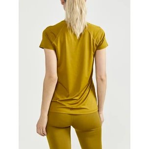 Koszulka damska Craft ADV Essence Slim SS Yellow