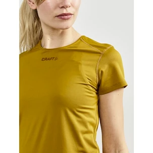 Koszulka damska Craft ADV Essence Slim SS Yellow
