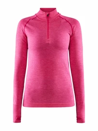 Koszulka damska Craft Core Dry Active Comfort Zip Pink