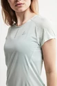 Koszulka damska Craft  Nanoweight bílo-šedá