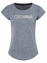 Koszulka damska Czech Virus Recycled Gray