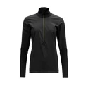 Koszulka damska Devold  Running Cover Woman Zip Neck Caviar