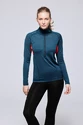 Koszulka damska Devold  Running Zip Neck Flood