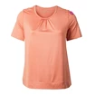 Koszulka damska Endurance  Bree Melange S/S Tee Blooming Dahlia