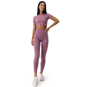 Koszulka damska GymBeam  FLO CropTop Violet XL