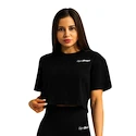 Koszulka damska GymBeam  Limitless Cropped T-shirt Black