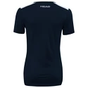Koszulka damska Head  Club 22 Tech T-Shirt Women Dark Blue