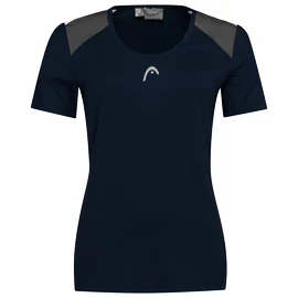 Koszulka damska Head Club 22 Tech T-Shirt Women Dark Blue