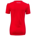 Koszulka damska Head  Club 22 Tech T-Shirt Women Red