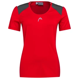 Koszulka damska Head Club 22 Tech T-Shirt Women Red