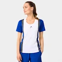 Koszulka damska Head  CLUB 25 TECH T-Shirt Women Royal/White
