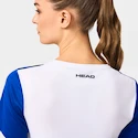 Koszulka damska Head  CLUB 25 TECH T-Shirt Women Royal/White