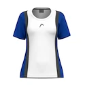 Koszulka damska Head  CLUB 25 TECH T-Shirt Women Royal/White