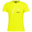 Koszulka damska Head  Club Lara T-Shirt Women Dark Yellow