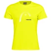 Koszulka damska Head  Club Lara T-Shirt Women Yellow