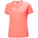 Koszulka damska Helly Hansen  W Verglas Pace Hot Coral