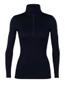 Koszulka damska Icebreaker  W 260 Tech LS Half Zip MIDNIGHT NAVY