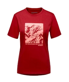 Koszulka damska Mammut Core T-Shirt Blood Red