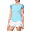 Koszulka damska Mizuno  Charge Printed Tee  Blue Glow