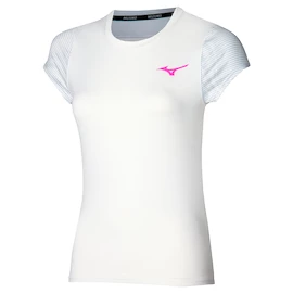 Koszulka damska Mizuno Charge Printed Tee White