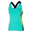 Koszulka damska Mizuno  Printed Tank Turquoise