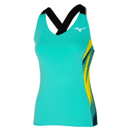 Koszulka damska Mizuno Printed Tank Turquoise