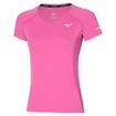 Koszulka damska Mizuno  Sun Protect Tee Wild Orchid