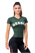 Koszulka damska Nebbia Hero Hero 576 dark green