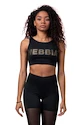 Koszulka damska Nebbia Intense Gold Mesh Mini Top 830 black S