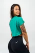 Koszulka damska Nebbia POWERHOUSE Oversized Crop Top 279 green