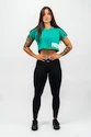 Koszulka damska Nebbia POWERHOUSE Oversized Crop Top 279 green