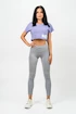 Koszulka damska Nebbia POWERHOUSE Oversized Crop Top 279 purple